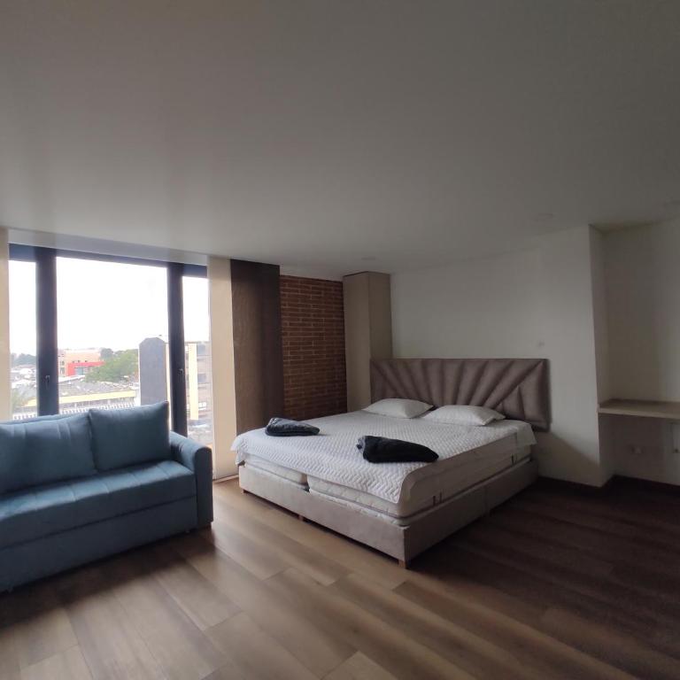 Modelia Living & Parking - Estudio con cama extragrande y sofá cama - 4