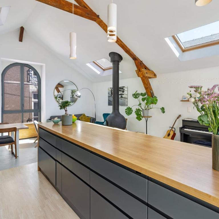 Loft sur l'Erdre à 2 pas du Centre ville - Maison de Vacances - 18