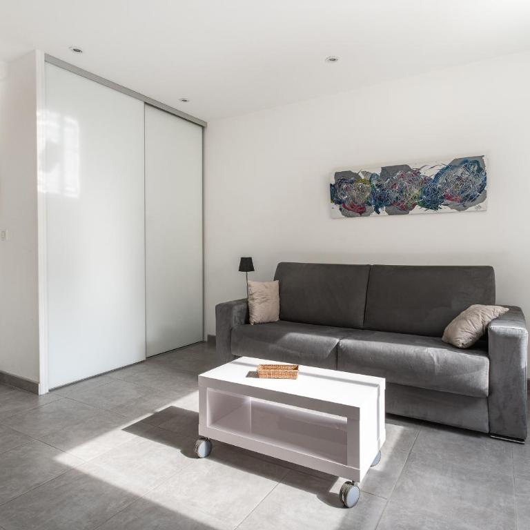 Le Lecerf- Superbe studio-Centre-ville-Plages et Palais - Apartment mit 1 Schlafzimmer - 5