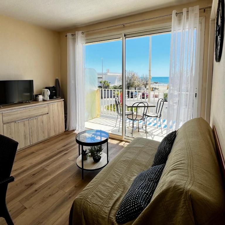 Les Sables de Palavas - T2 à 50m de la plage - clim, wifi - Appartement 1 Chambre - 5