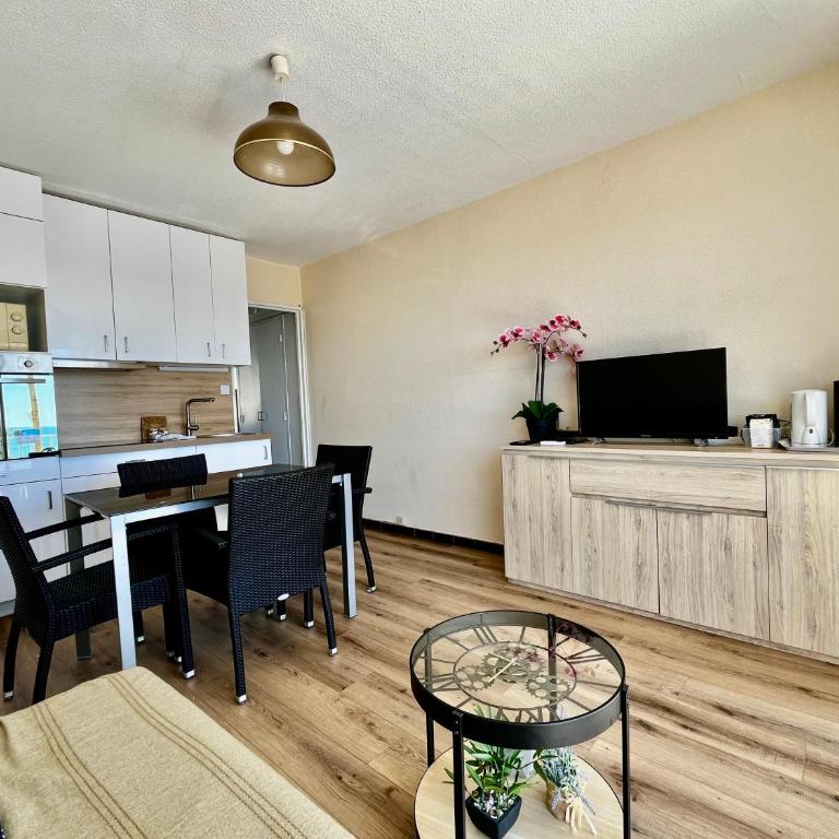 Les Sables de Palavas - T2 à 50m de la plage - clim, wifi - Appartement 1 Chambre - 4