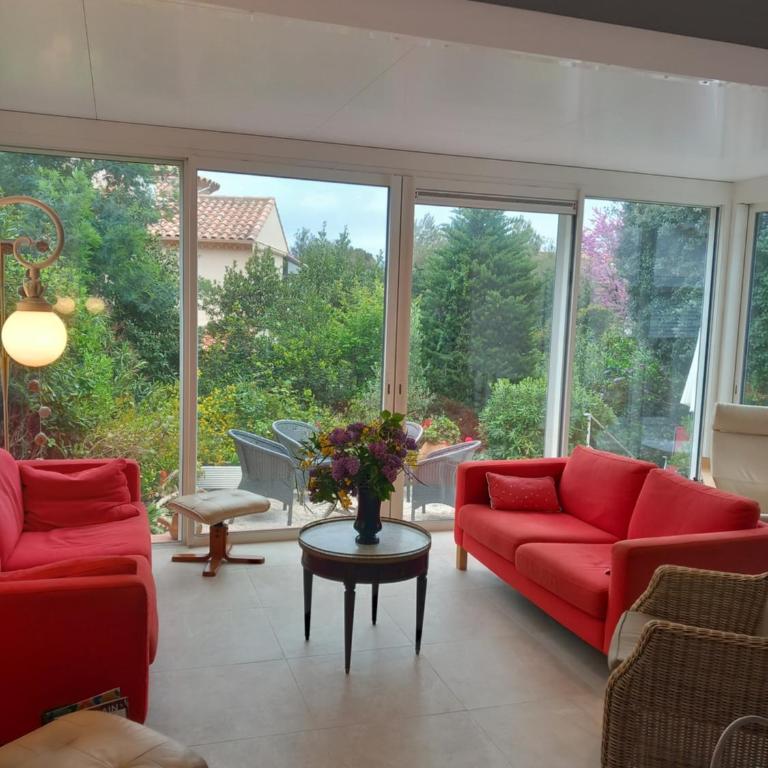 Havre de paix, mer et jardin luxuriant - Haus mit 4 Schlafzimmern - 6