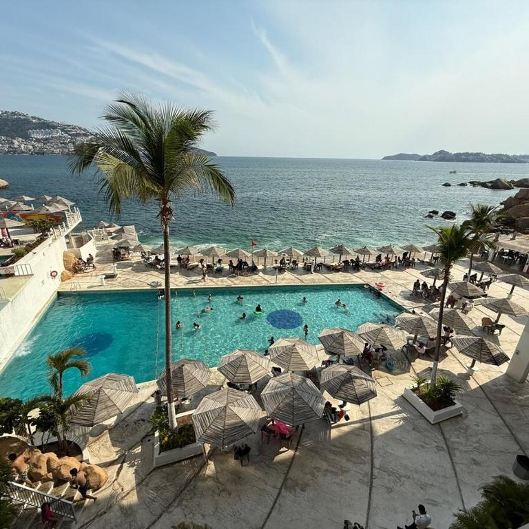 Departamento con vista al mar y playa privada - Apartamento de 1 dormitorio - 34