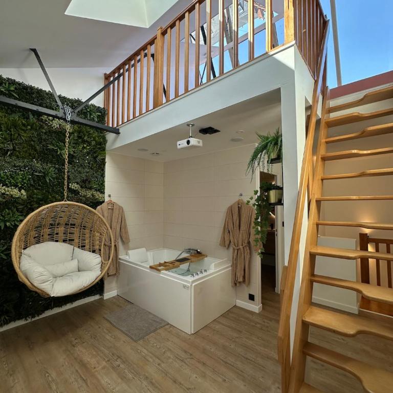 Loft avec Jaccuzi - Apartamento de 1 dormitorio - 3