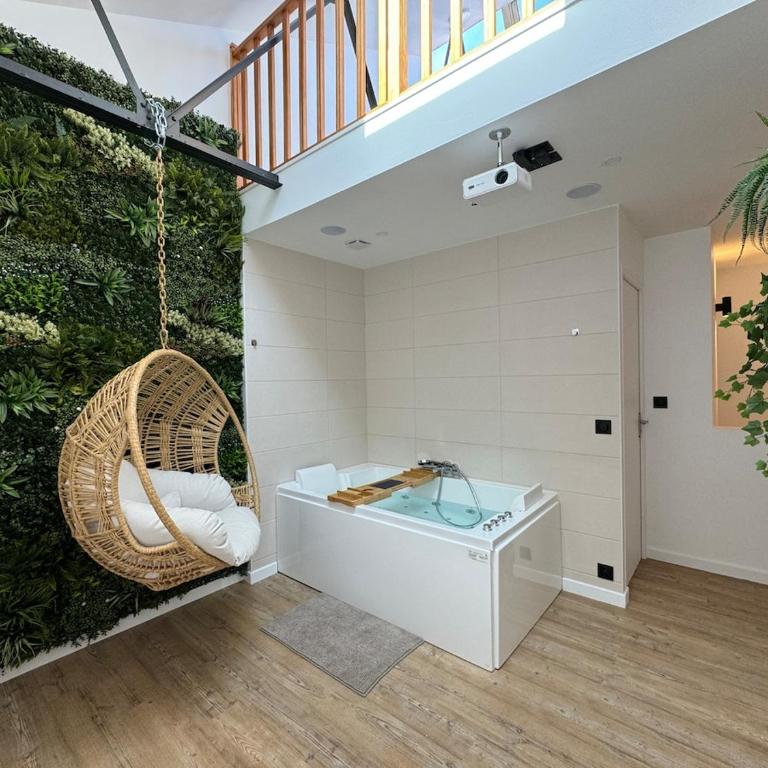 Loft avec Jaccuzi - Apartamento de 1 dormitorio - 16