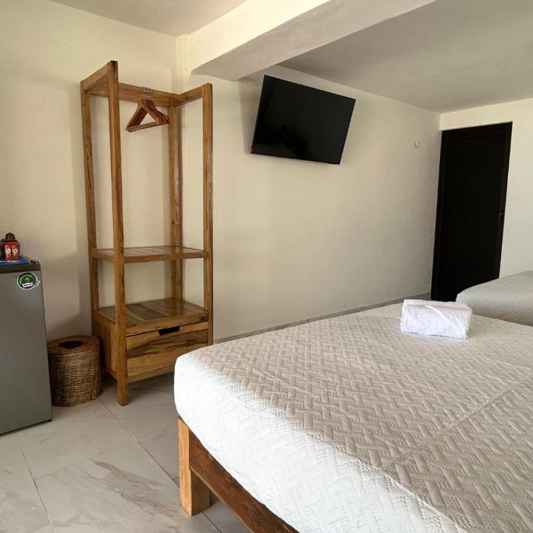 Hotel Solana Bacalar Lakefront - Habitación Cuádruple con vistas al lago - 3