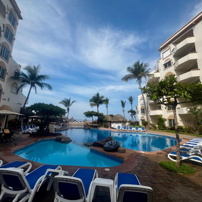 Costa Bonita Mazatlán Departamento pie de playa Beach Resort - Apartment with Garden View - 24