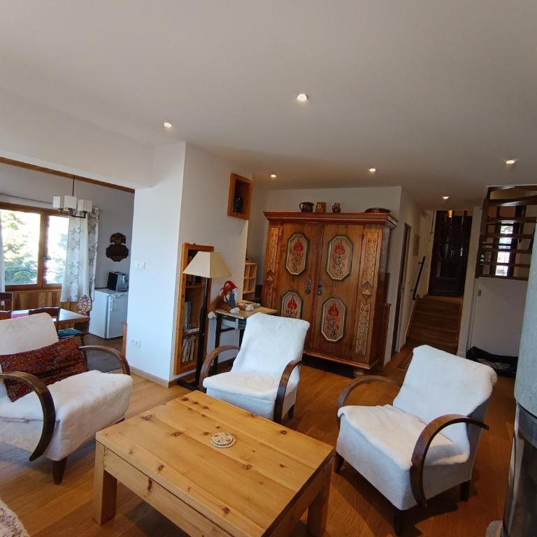 Charmant appartement dans chalet, face aux pistes, 4 chambres, 9 pers. - FR-1-445-219 - Apartamento - 3