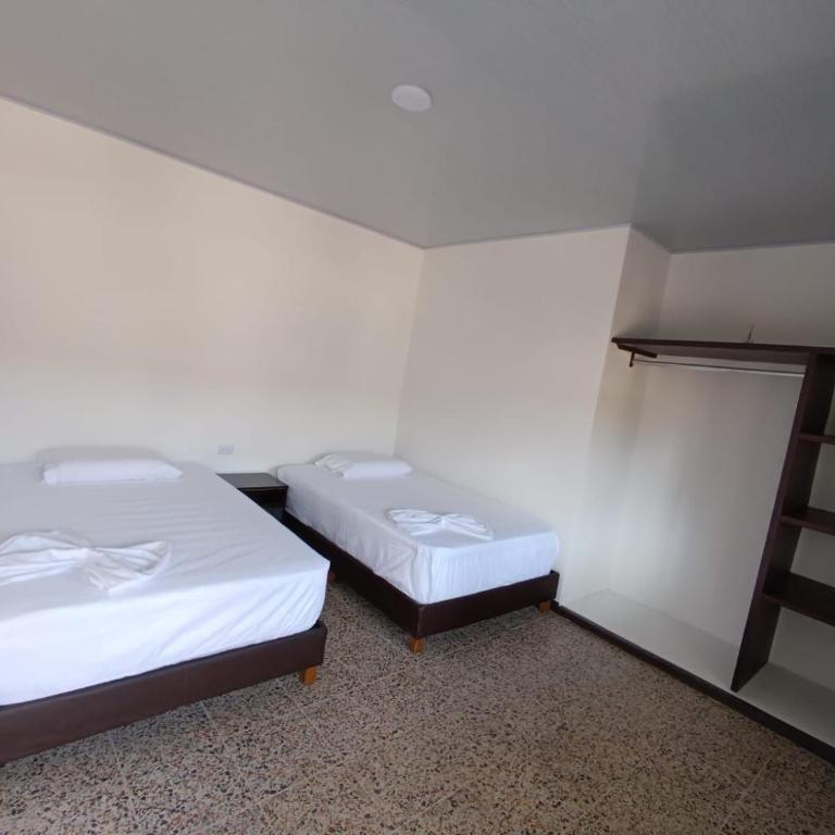 Hotel Pacande del llano - Habitación Doble - 2 camas - 1