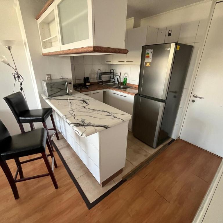 Acogedor Depto Cercano al Metro - Apartamento de 1 dormitorio - 2