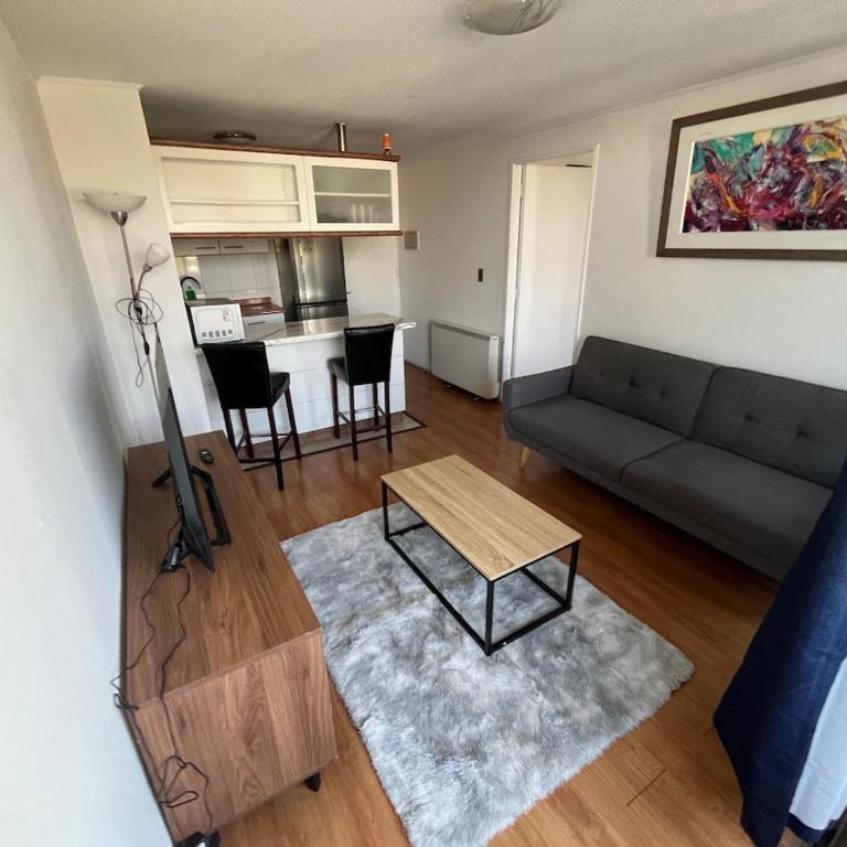 Acogedor Depto Cercano al Metro - Apartamento de 1 dormitorio - 4