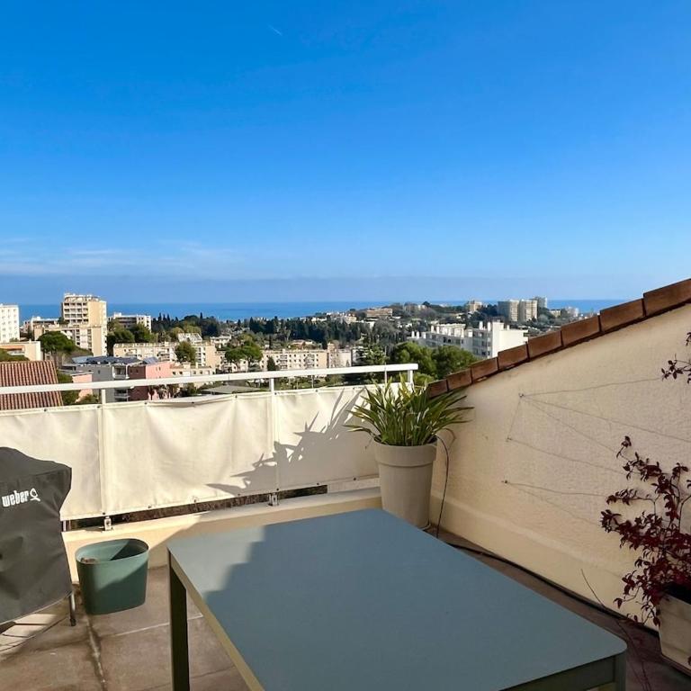 Grand duplex, terrasse vue mer et montagne - Appartamento con 3 Camere da Letto e Vista Mare - 5