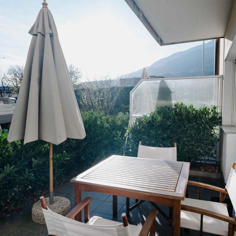 Residence Isarcus - Apartment mit 1 Schlafzimmer, Balkon und Bergblick - 5