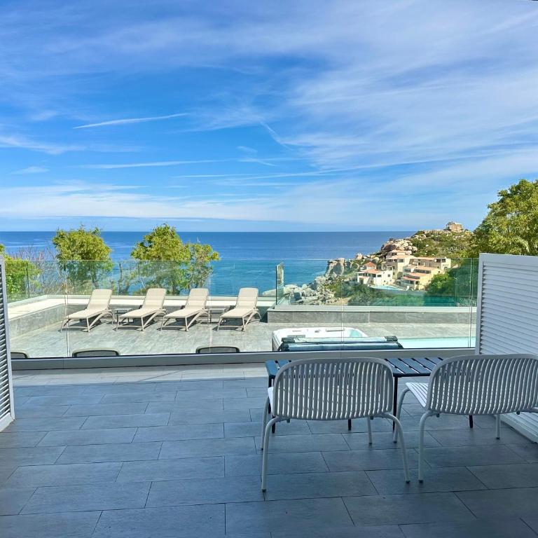 Hotel Villa R - Chambre Double ou Lits Jumeaux - Vue sur Mer - 1
