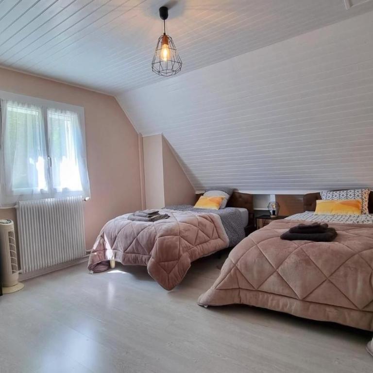 Gîtes du Bois de Bontemps - Chambre Lits Jumeaux Spacieuse - 2