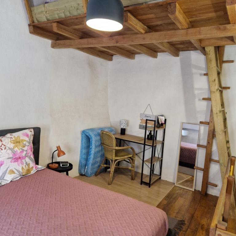 Maison climatisé 1 a 4 pers 1 chambre et 1 mezzanine - Haus mit 2 Schlafzimmern - 8