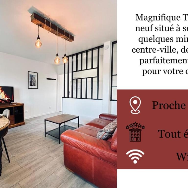 Neufchâtel T3 cocooning tout équipé proche centre - Apartamento de 2 dormitorios - 20