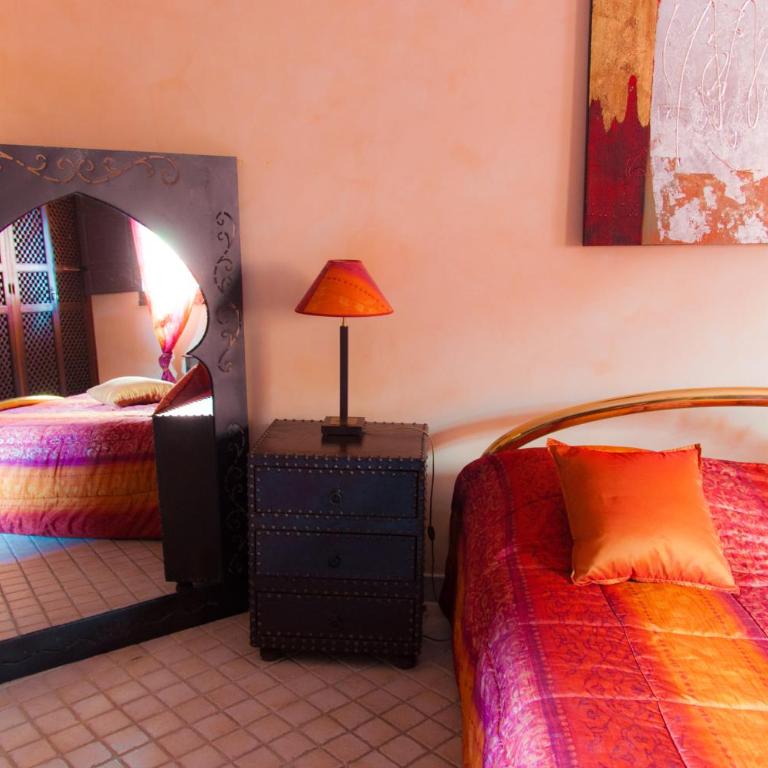 Chambre Agdz, Riad 2 Couple only au village naturiste - Chambre Double - 2