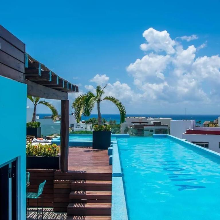 Maravilloso Pent House en 5th Avenida nuevo en plataforma - Two-Bedroom Apartment with Private Pool - 1