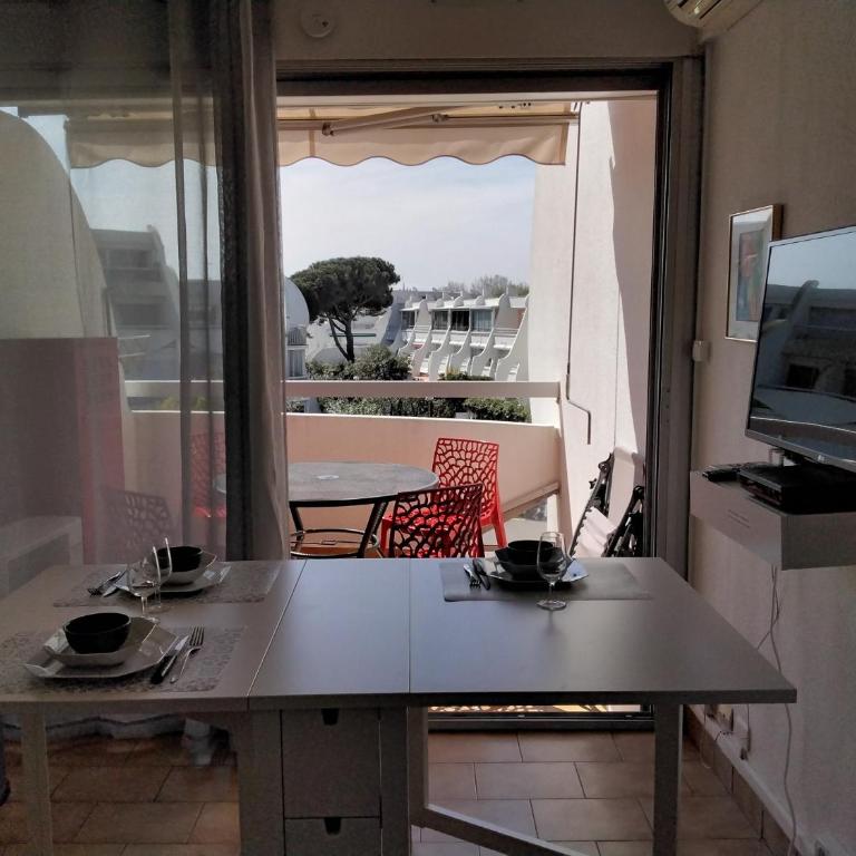 Vittoria Immobilier 7 -REGLEMENT SUR PLACE - chèques vacances acceptés - Studio with Terrace - 5