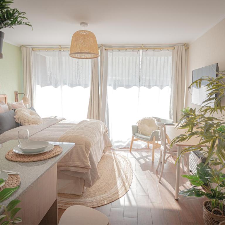 Aire Acondicionado - Cerca Metro - Santiago centro - Apartamento de 1 dormitorio - 1