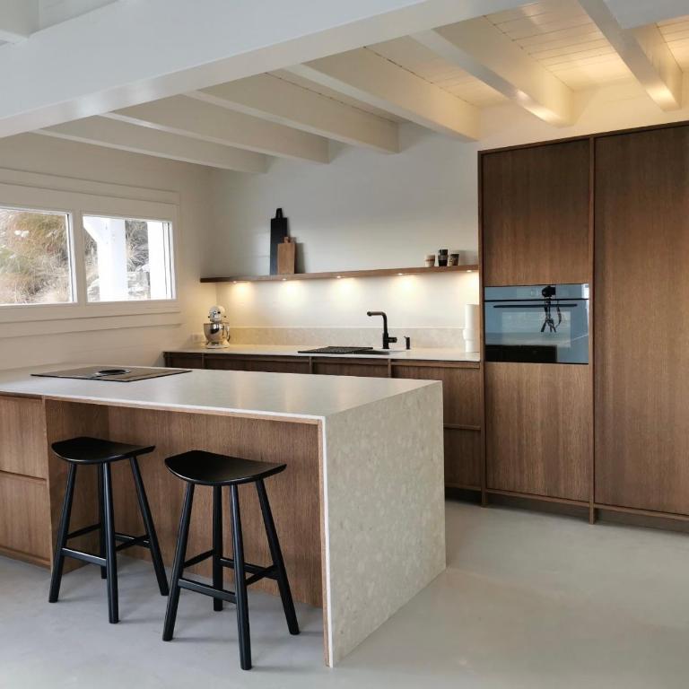 Maison en bois avec piscine chauffée et vue panoramique - Villa 3 Chambres - 9
