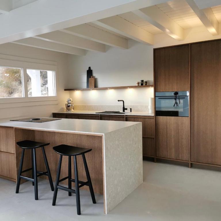 Maison en bois avec piscine chauffée et vue panoramique - Villa 3 Chambres - 2