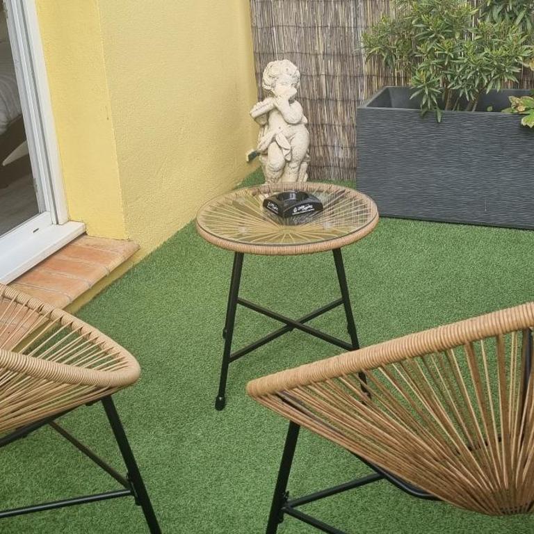 Chambre La Palmeraie village naturiste - Chambre Double avec Balcon - 1