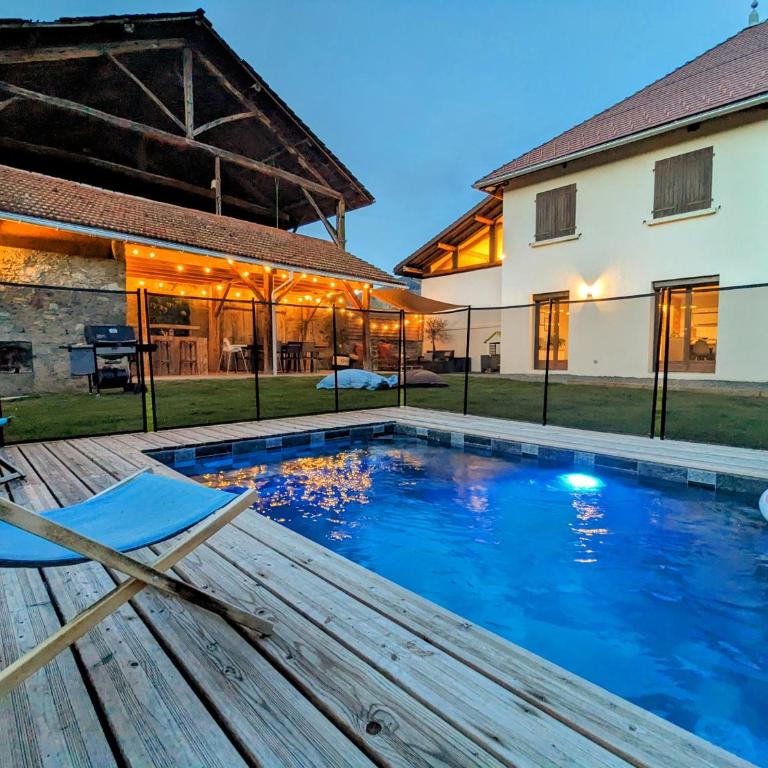 La Villa Fontaine - Piscine chauffée, Cinéma, Ski et Sauna - Villa avec Piscine Privée - 13
