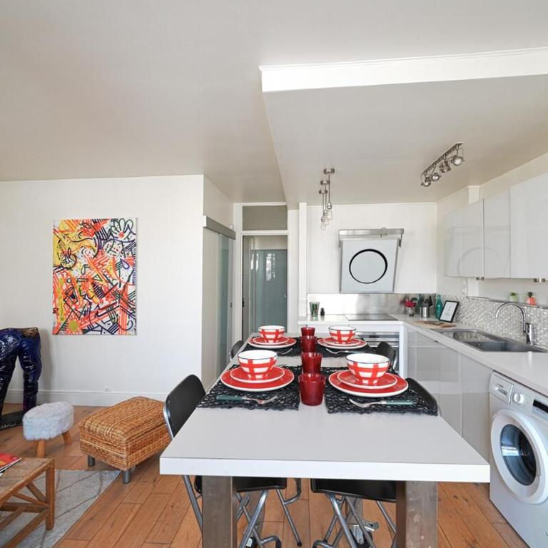 Apartment Balcony Paris 16 Auteuil, Parc Des Princes - Apartment mit 1 Schlafzimmer - 11