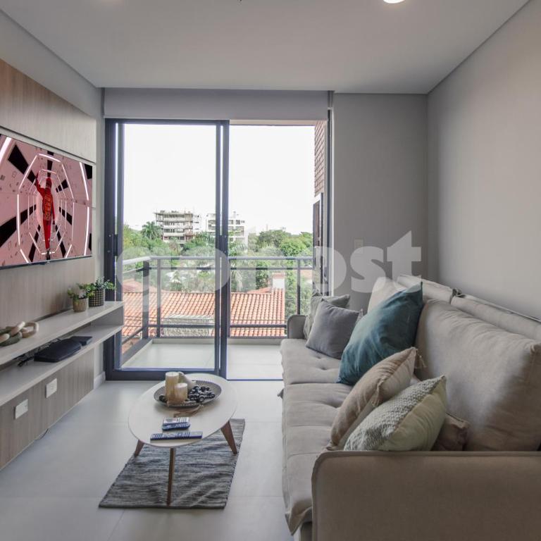 1 bed apt close to Shop Mcal Lopez & Villa Morra - Apartment - 1