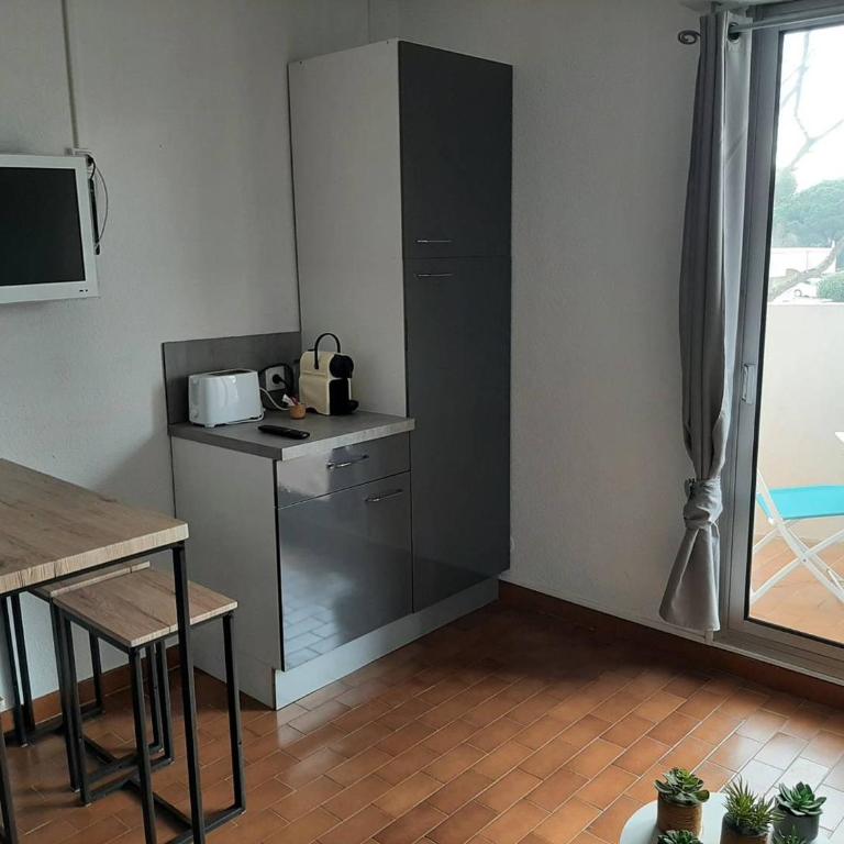 Studio Cosy avec Balcon, Animaux Acceptés, 4 Pers. - FR-1-833-22 - Studio - 3