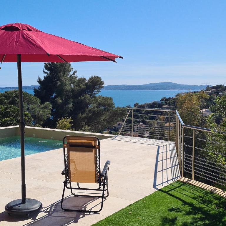 Lou Pei Magnifique vue mer Piscine chauffée 10x5m 5 ch 5sdb - Villa - 1