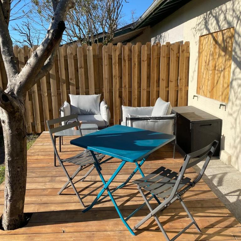 Paisible Studio Climatisé avec jardin Bassin Arcachon - Appartement 1 Chambre - 32