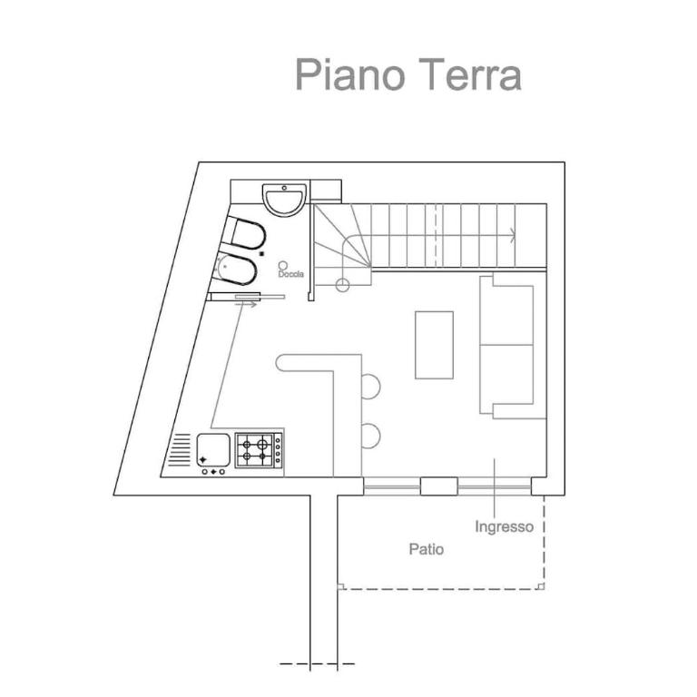 La casa nel vicoletto - Casa con 1 Camera da Letto - 16