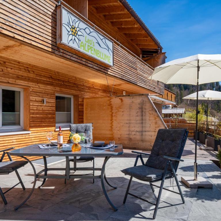 Leos Alpenblume inklusive Sommer Bergbahnticket - Apartment mit Terrasse - 8