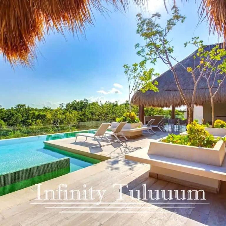 Stunning 2 Bedroom Apartment at Condo with Best Tulum Infinity and Jacuzzi by Waves Management - Apartamento - 1