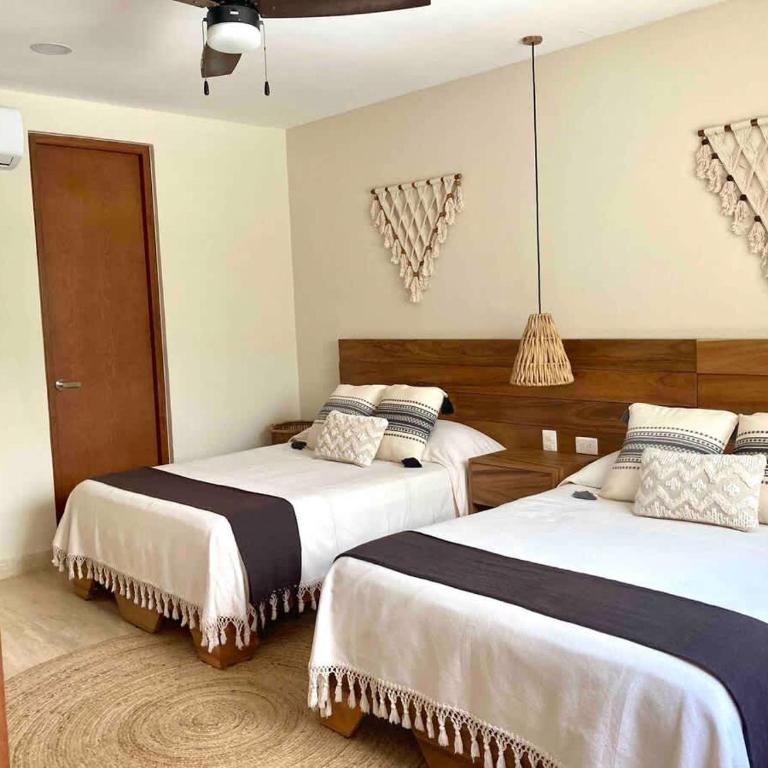 Stunning 2 Bedroom Apartment at Condo with Best Tulum Infinity and Jacuzzi by Waves Management - Apartamento - 23