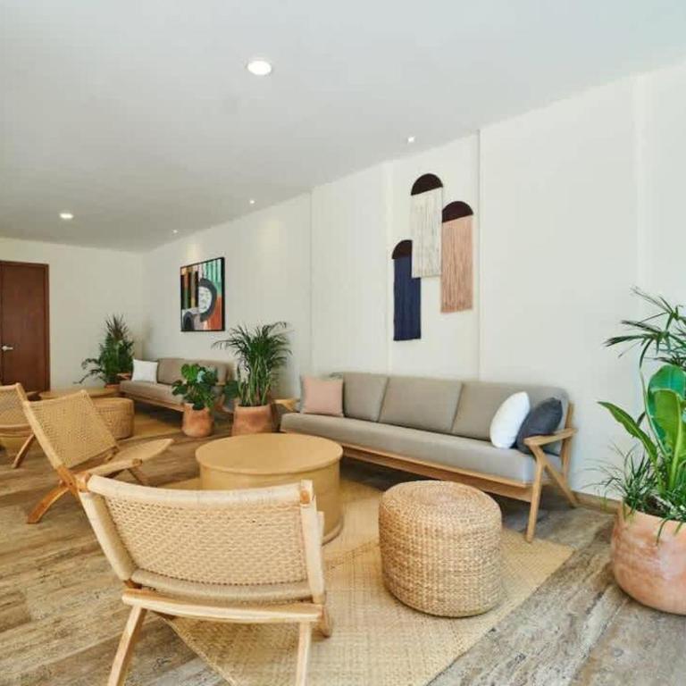 Stunning 2 Bedroom Apartment at Condo with Best Tulum Infinity and Jacuzzi by Waves Management - Apartamento - 51