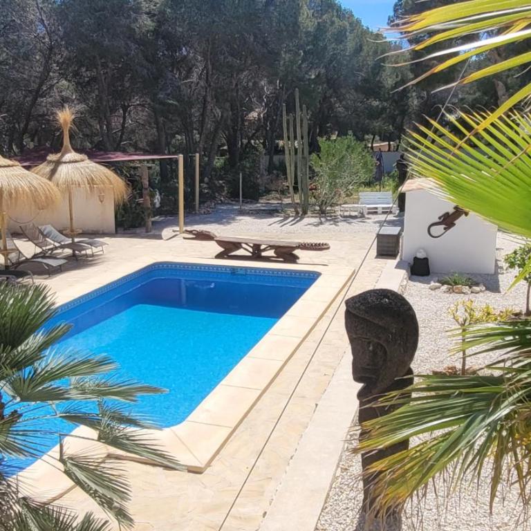 Casa Caledonia - Appartement dans villa avec jardin arboré et piscine à 500 M de la mer - Apartamento - Planta baja - 23