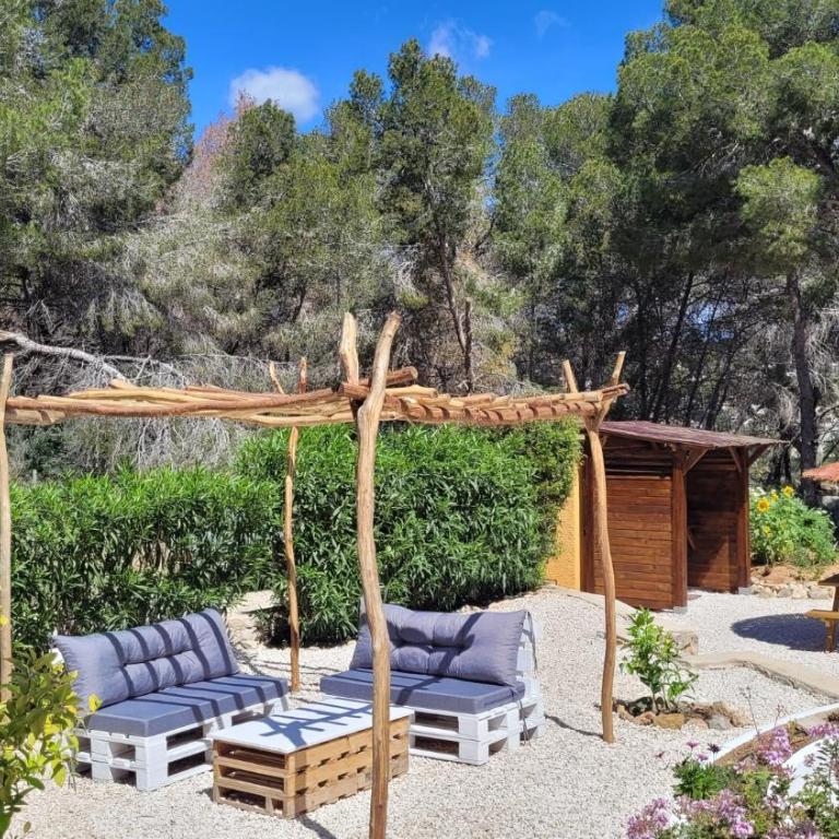 Casa Caledonia - Appartement dans villa avec jardin arboré et piscine à 500 M de la mer - Apartamento - Planta baja - 3