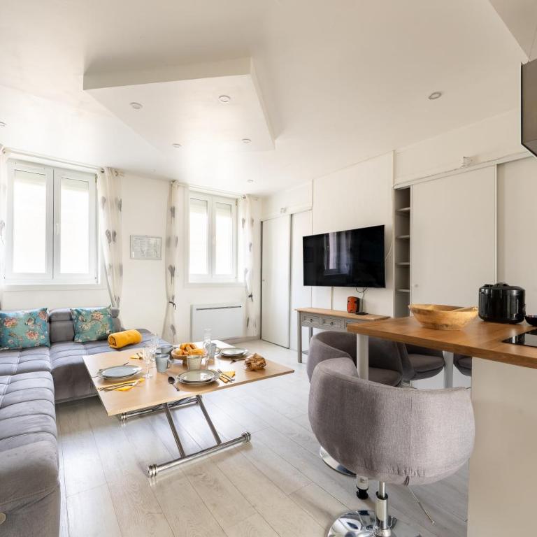 Casa Inca Calais - Duplex Soleil Latino - Parking Free, Station - Appartement 1 Chambre - 5