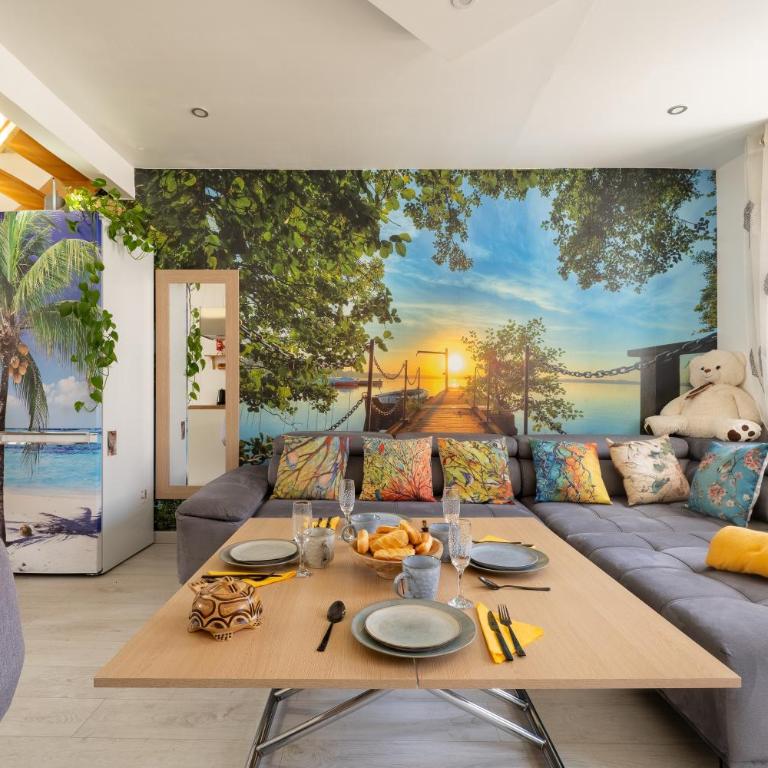 Casa Inca Calais - Duplex Soleil Latino - Parking Free, Station - Appartement 1 Chambre - 2