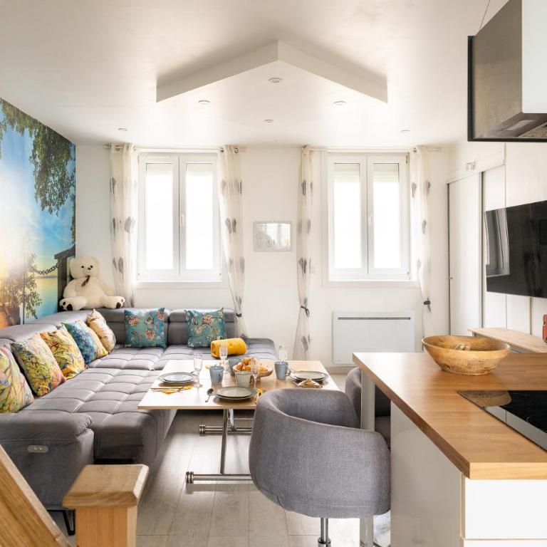 Casa Inca Calais - Duplex Soleil Latino - Parking Free, Station - Appartement 1 Chambre - 4
