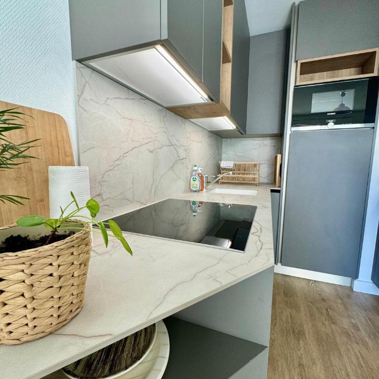 T2 - Cité des congrès - 5' à pied de la gare - Parking - Apartamento de 1 dormitorio - 6