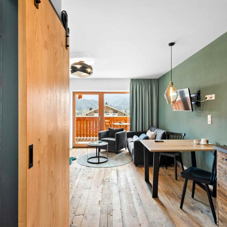 Soho Mountain Chalet - Pool und Sauna - Studio mit Bergblick - 5