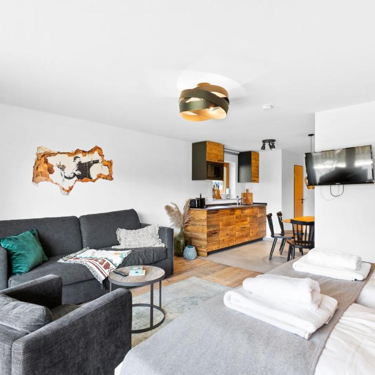 Soho Mountain Chalet - Pool und Sauna - Studio mit Terrasse - 3