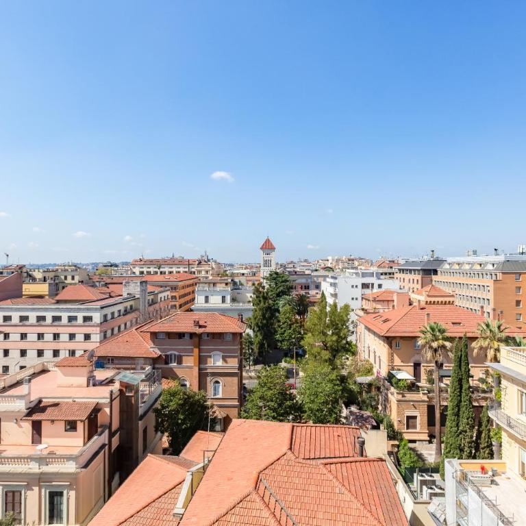 Terrace with a view of Rome - Appartamento con 3 Camere da Letto e con Vista - 58