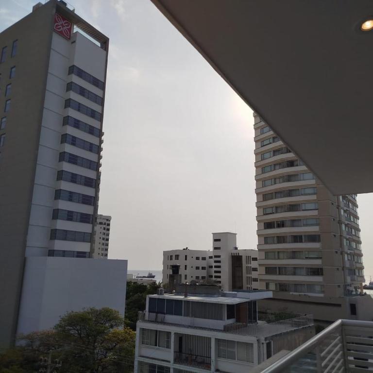 Apartaestudio Bahia Santa Marta - Apartamento de 1 dormitorio con balcón y vistas al mar - 27