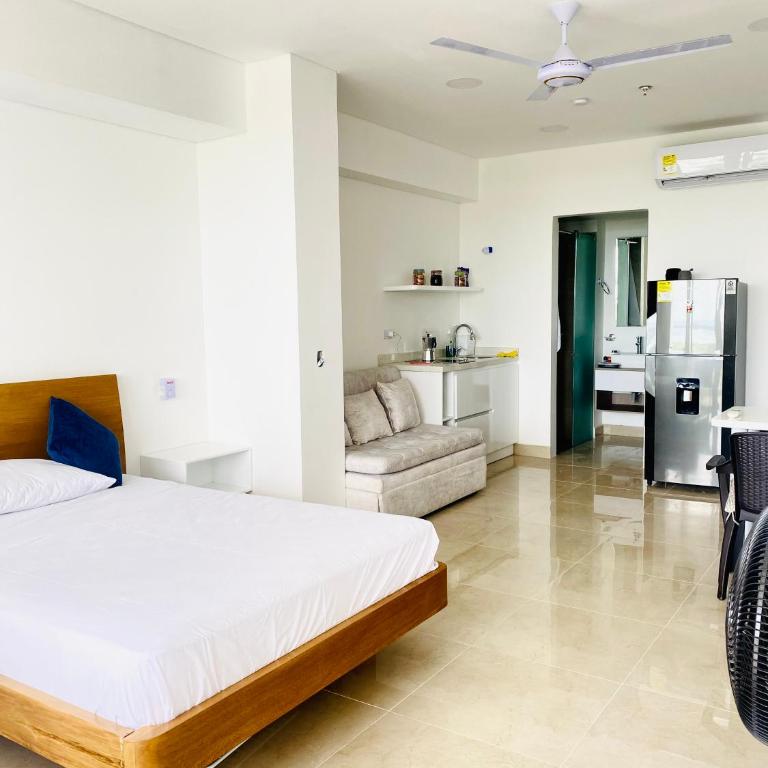 Apartasuite CartagenaBeach Crespo - Apartamento de 1 dormitorio - 2